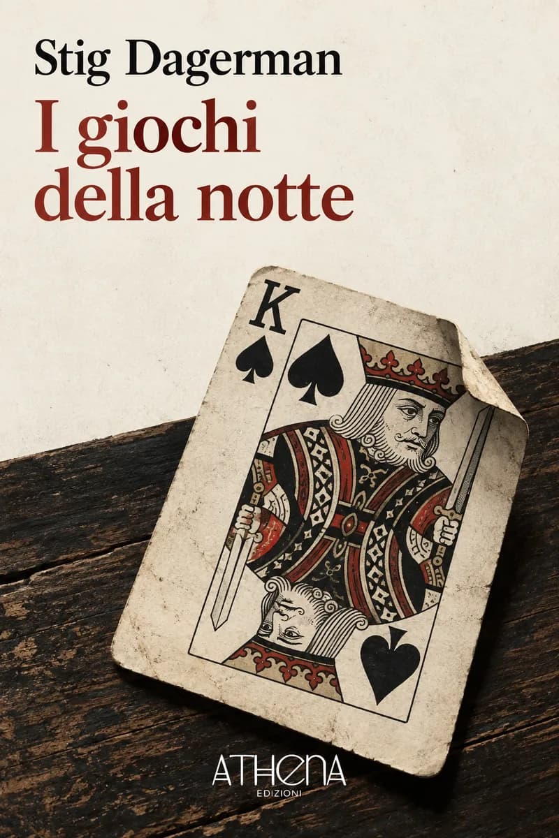 I giochi della notte di Stig Dagerman – copertina Edizioni Athena