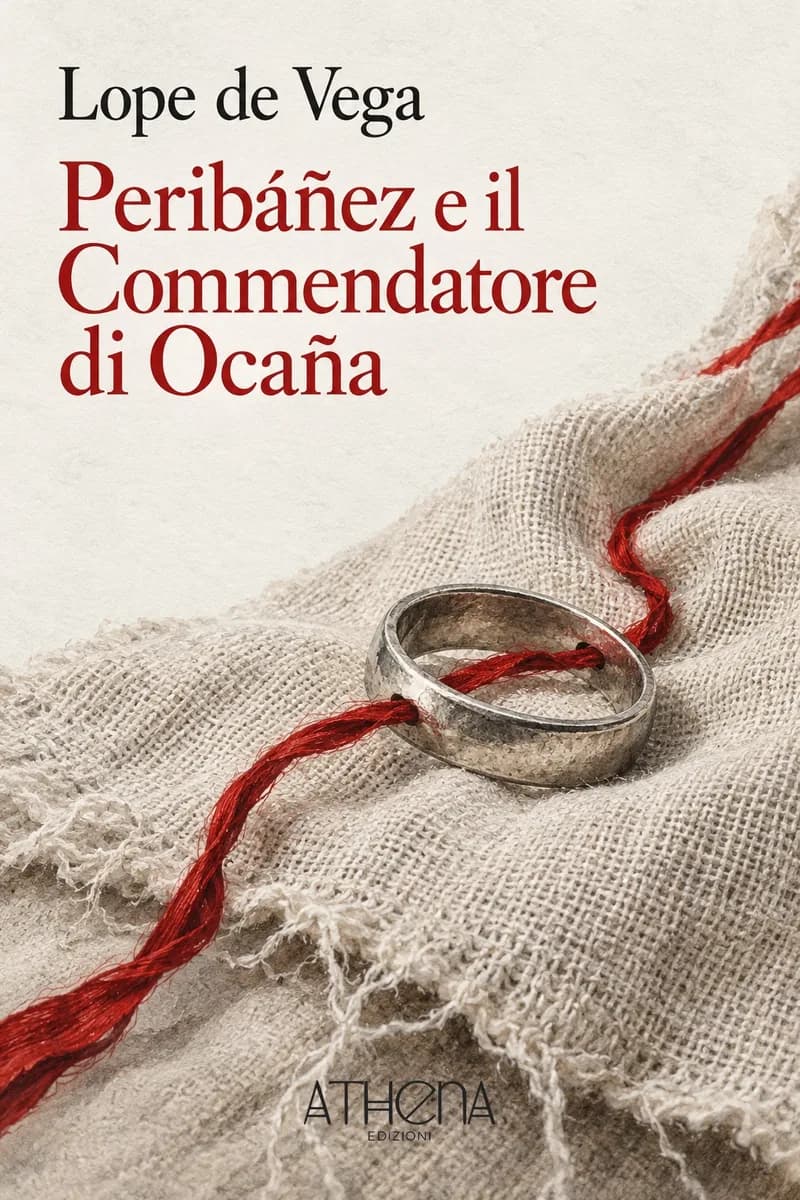 Peribáñez e il Commendatore di Ocaña di Lope de Vega – copertina Edizioni Athena