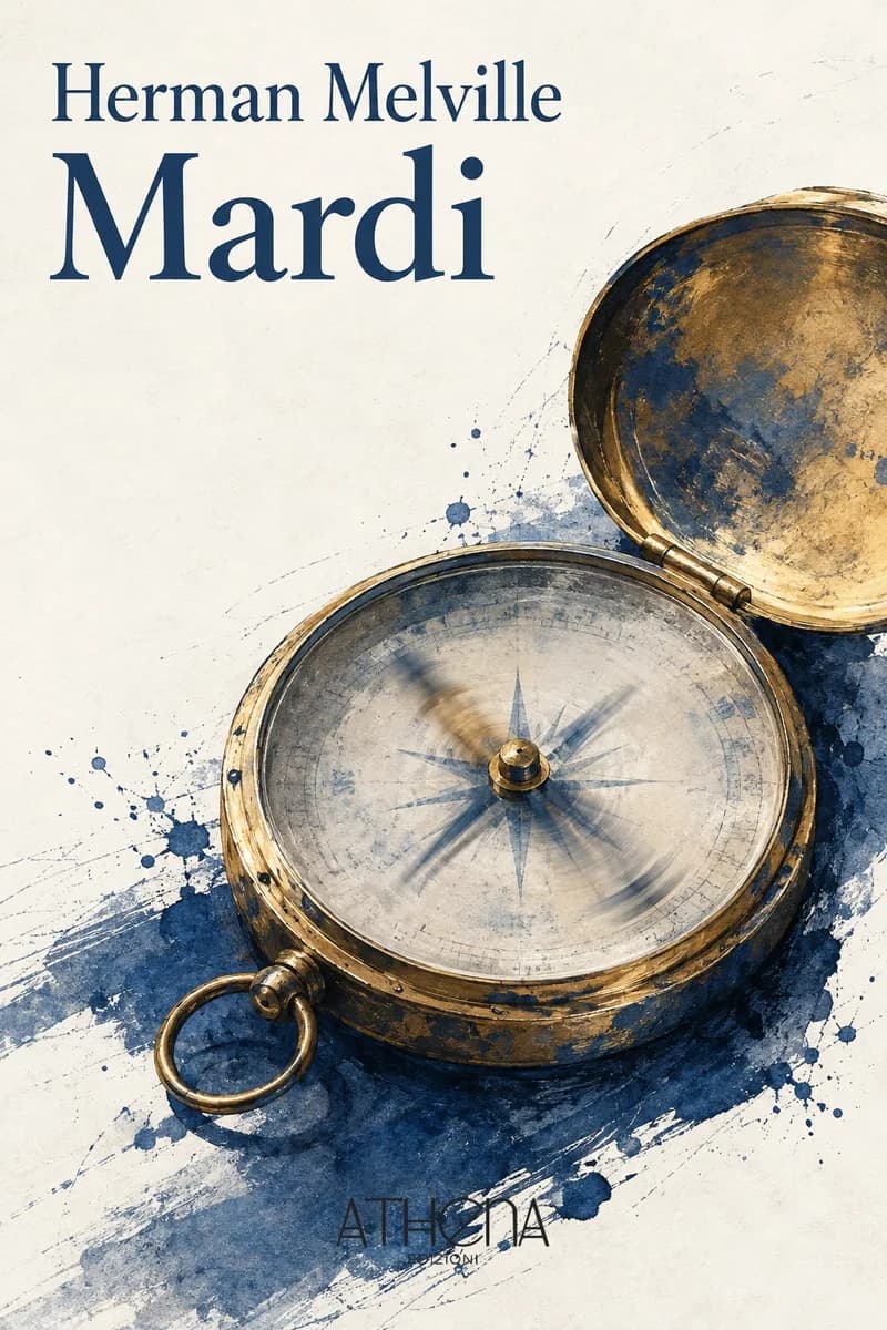 Mardi di Herman Melville – copertina Edizioni Athena