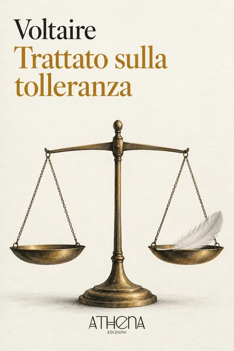 Trattato sulla tolleranza di Voltaire – copertina Edizioni Athena