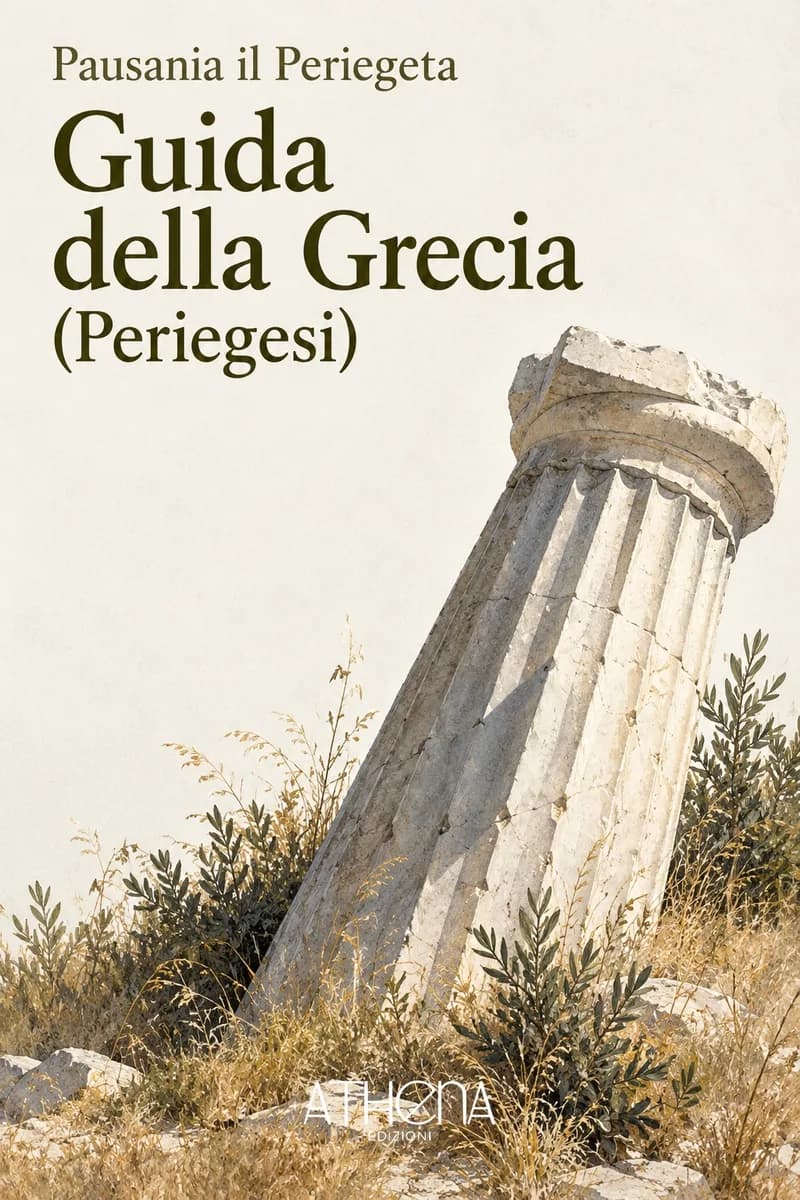 Guida della Grecia (Periegesi) di Pausania il Periegeta – copertina Edizioni Athena