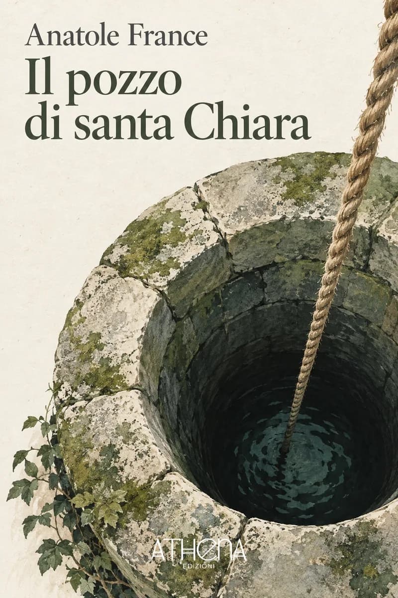 Il pozzo di santa Chiara di Anatole France – copertina Edizioni Athena