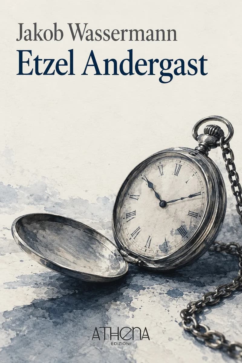 Etzel Andergast di Jakob Wassermann – copertina Edizioni Athena
