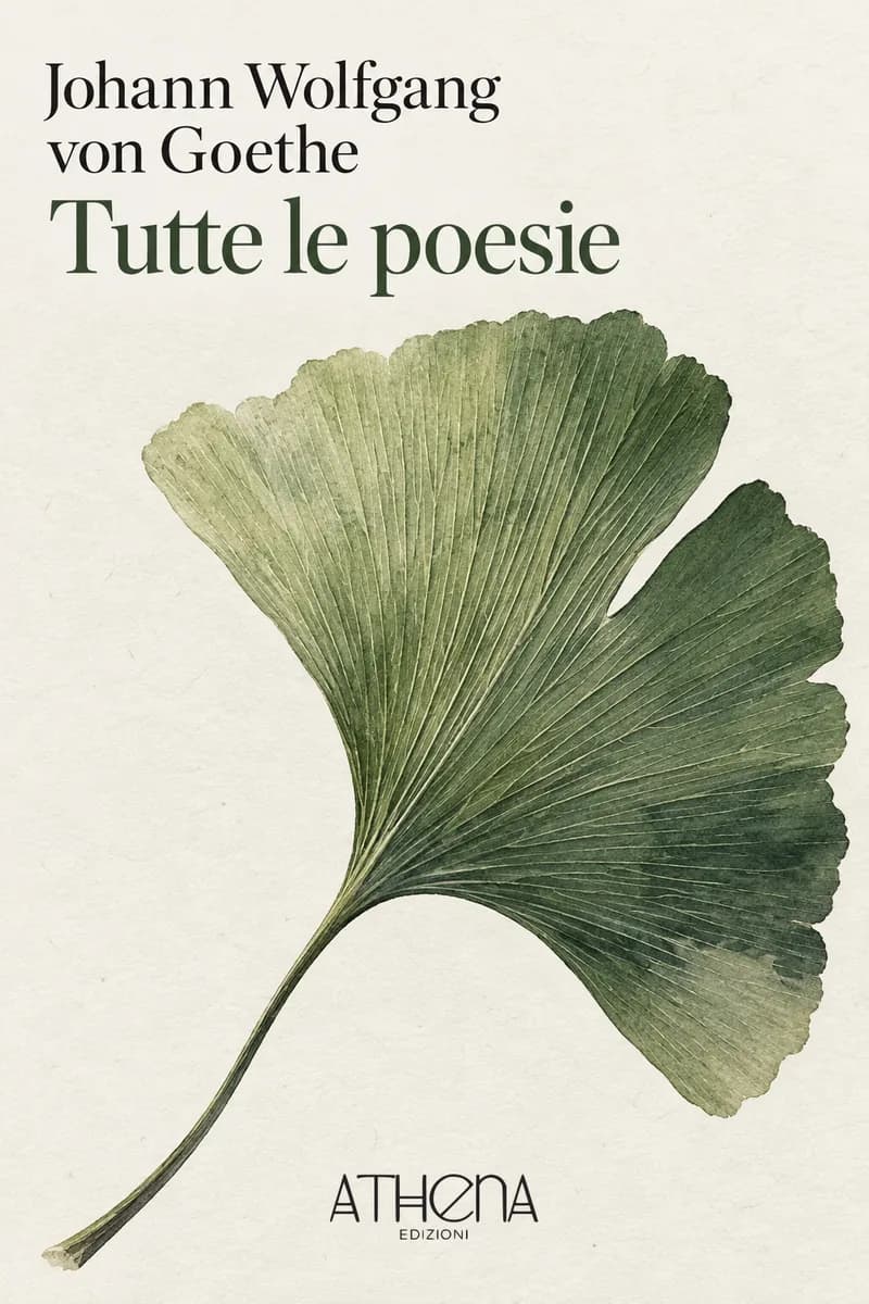Tutte le poesie di Johann Wolfgang von Goethe – copertina Edizioni Athena
