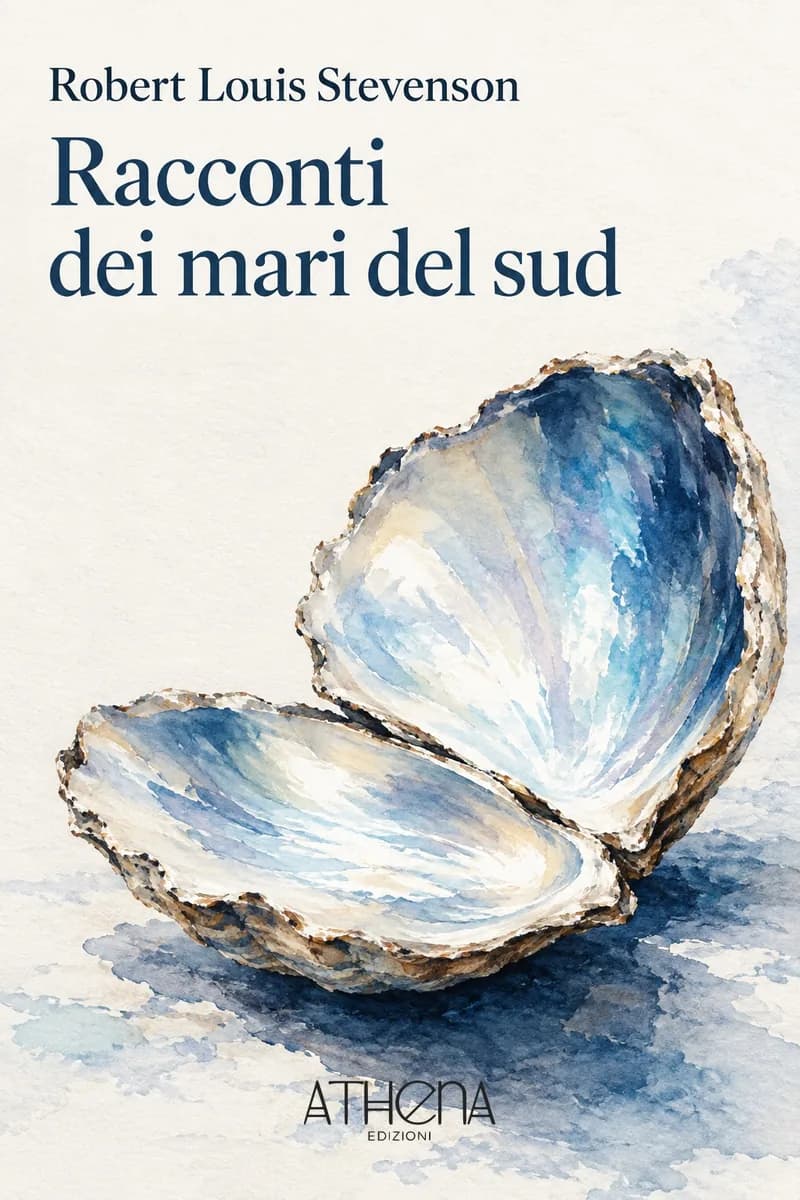 Racconti dei mari del sud di Robert Louis Stevenson – copertina Edizioni Athena