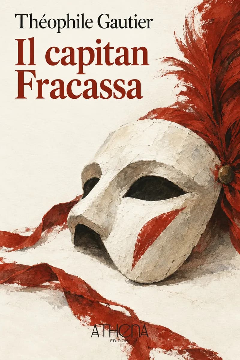 Il capitan Fracassa di Théophile Gautier – copertina Edizioni Athena