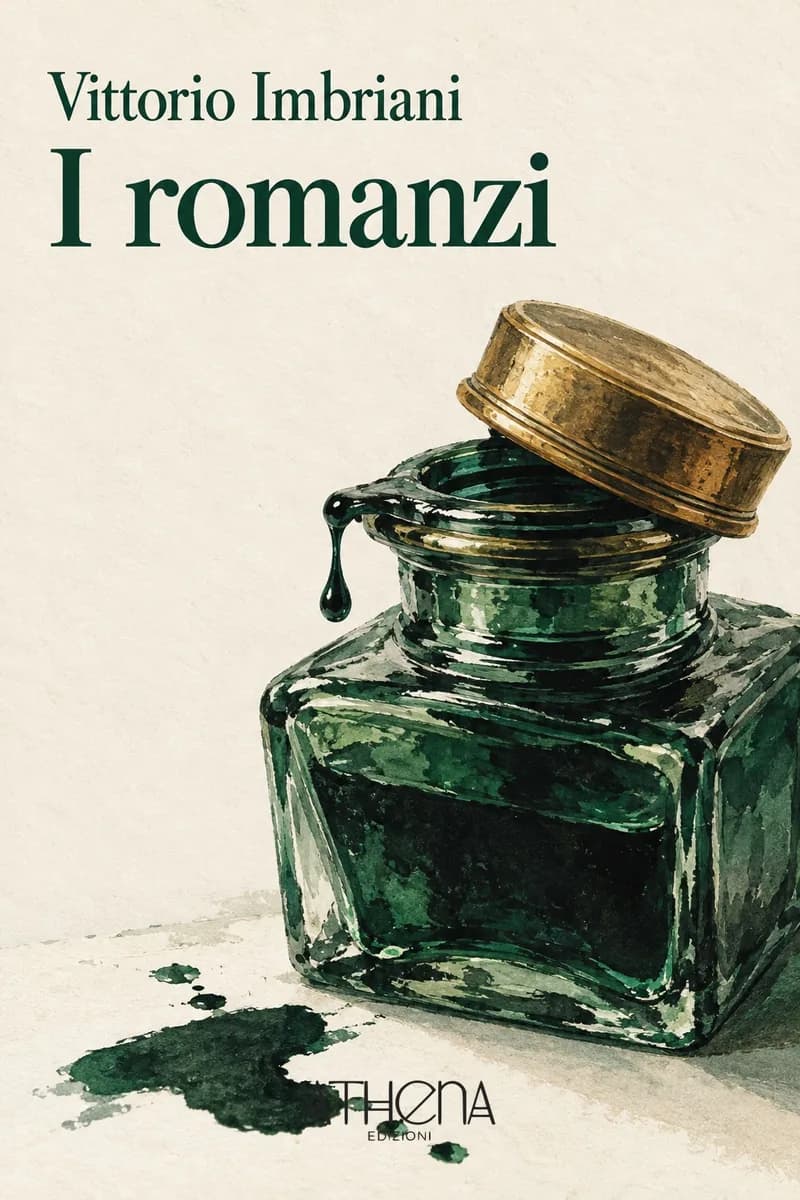 I romanzi di Vittorio Imbriani – copertina Edizioni Athena