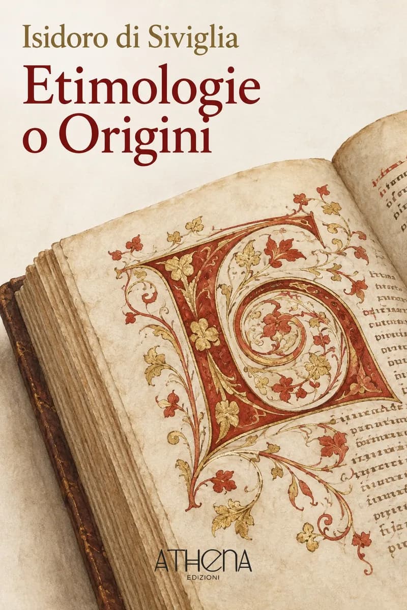 Etimologie o Origini di Isidoro di Siviglia – copertina Edizioni Athena