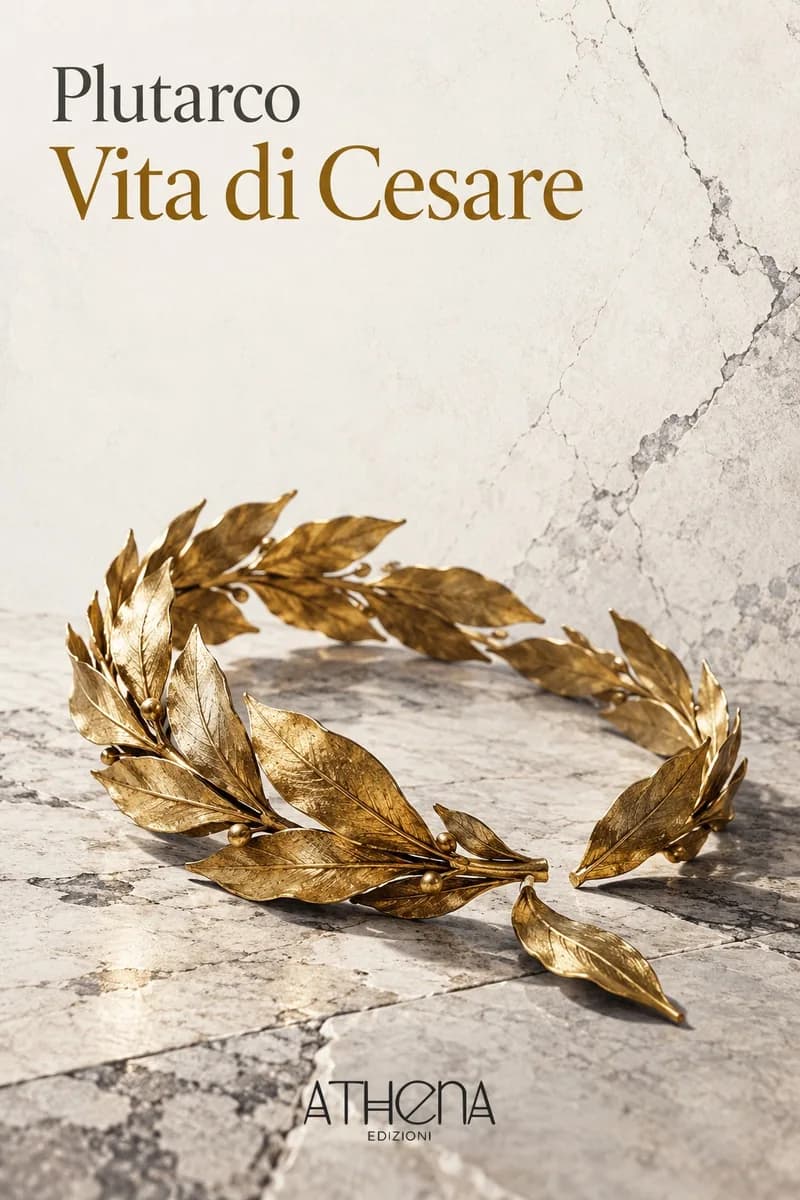 Vita di Cesare di Plutarco – copertina Edizioni Athena