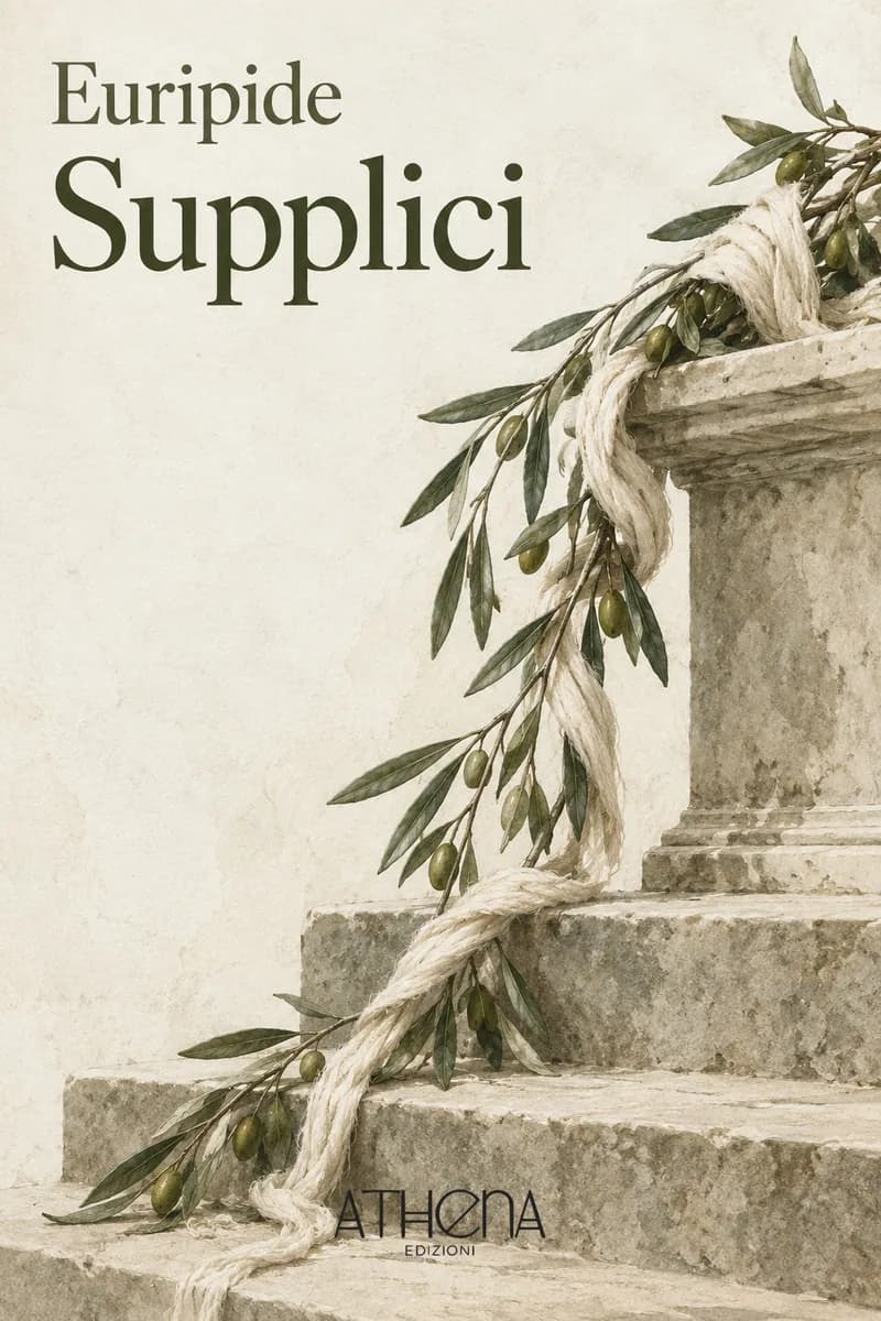 Supplici di Euripide – copertina Edizioni Athena