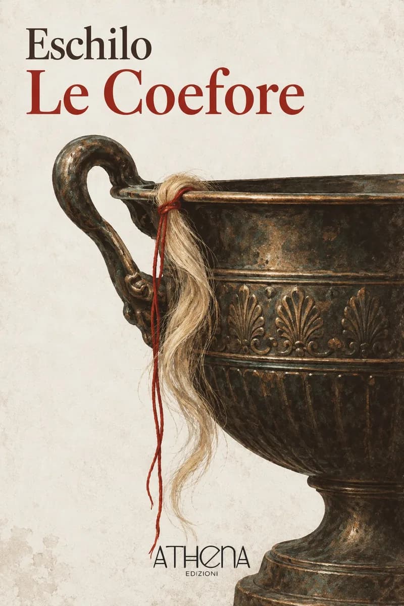 Le Coefore di Eschilo – copertina Edizioni Athena