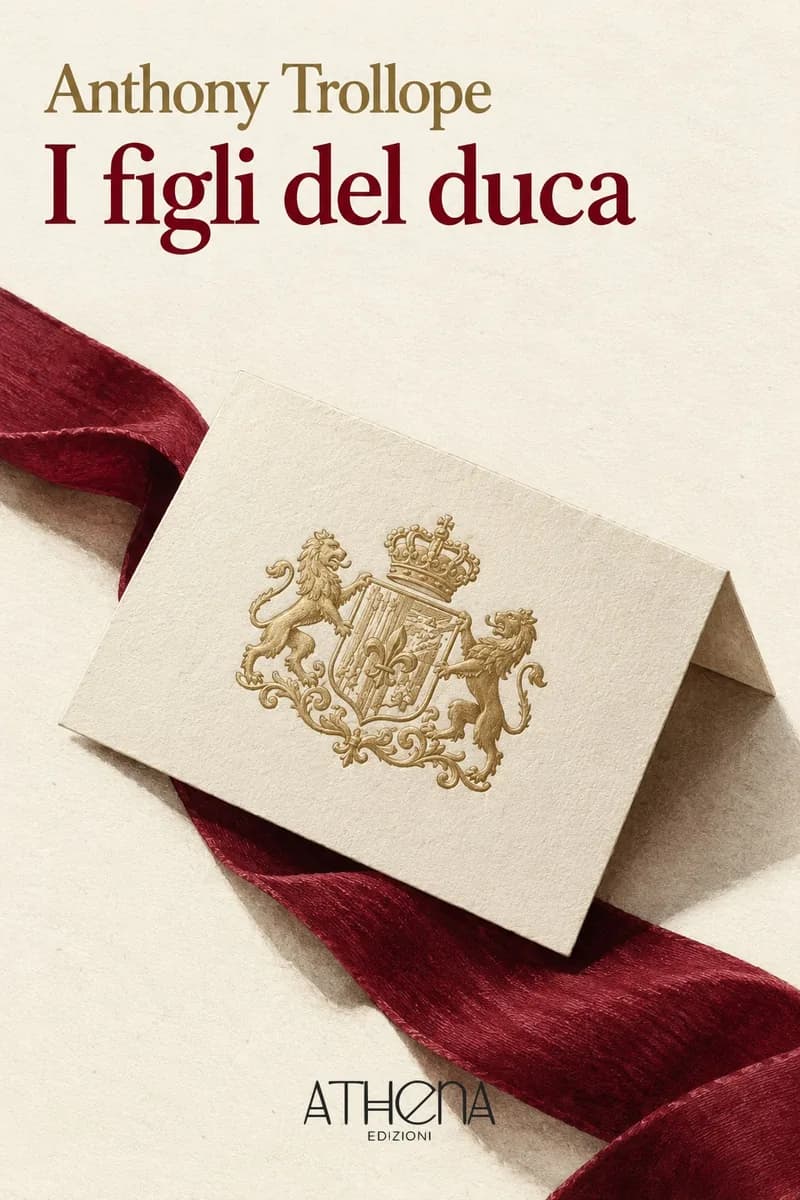 I figli del duca di Anthony Trollope – copertina Edizioni Athena