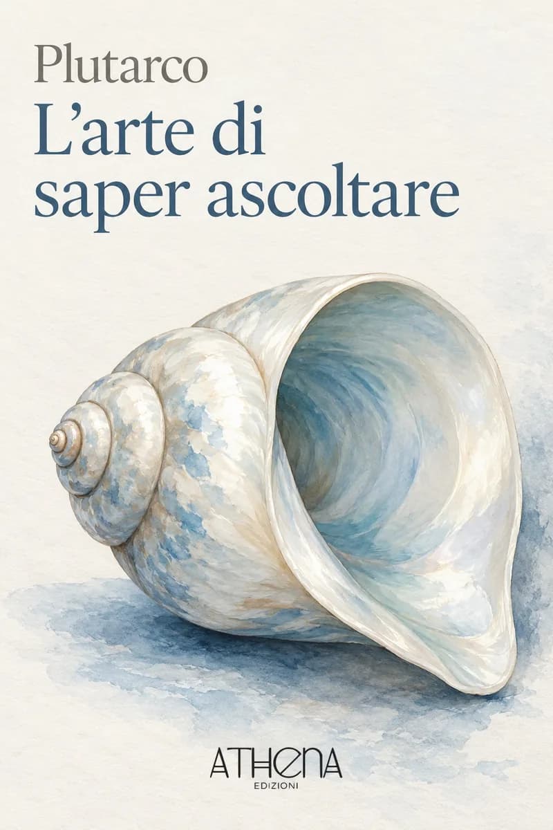 L'arte di saper ascoltare di Plutarco – copertina Edizioni Athena