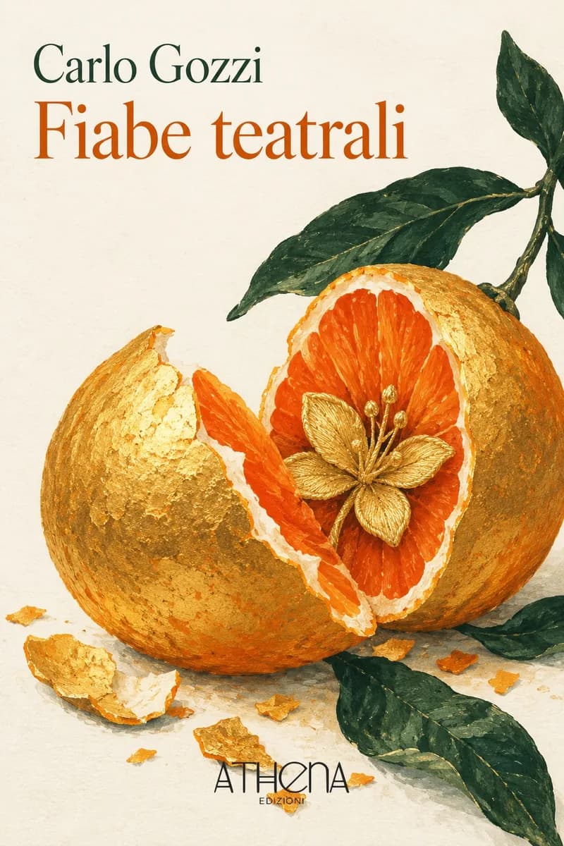 Fiabe teatrali di Carlo Gozzi – copertina Edizioni Athena