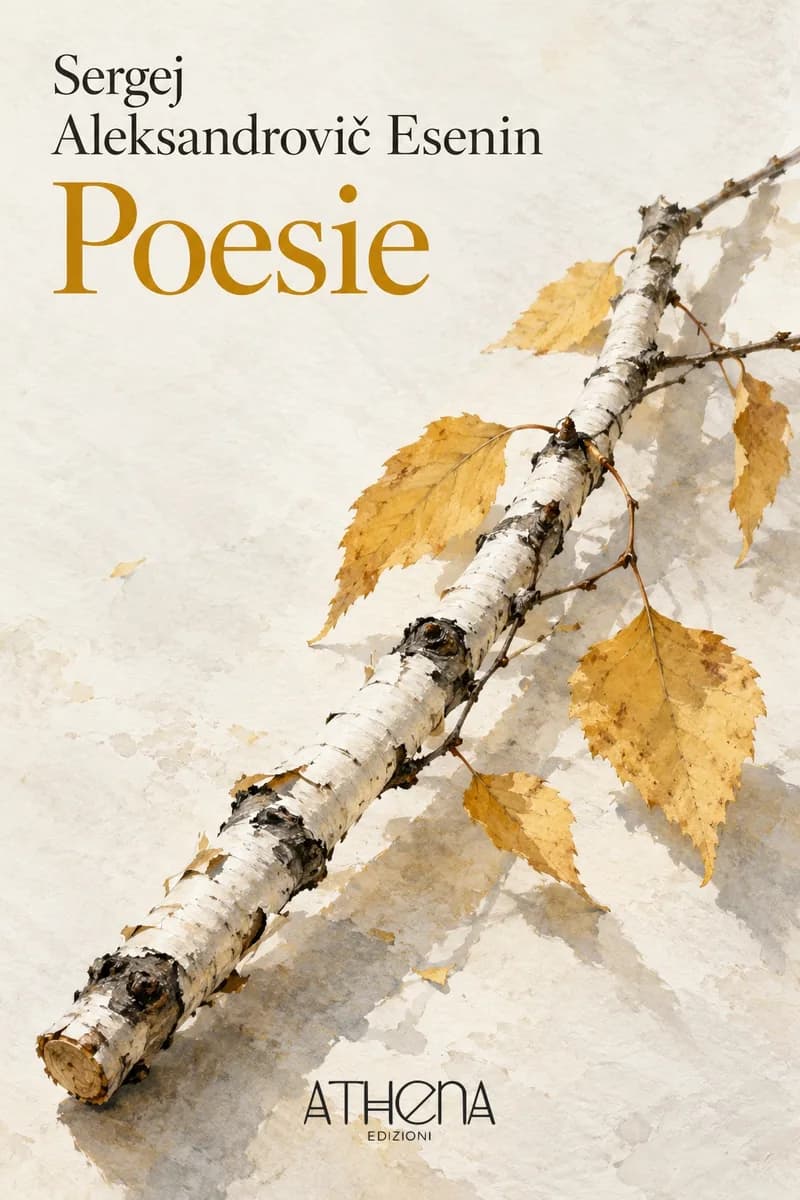 Poesie di Sergej Aleksandrovič Esenin – copertina Edizioni Athena