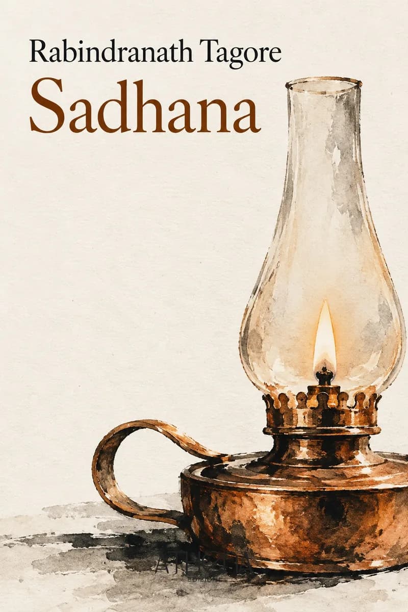 Sadhana di Rabindranath Tagore – copertina Edizioni Athena