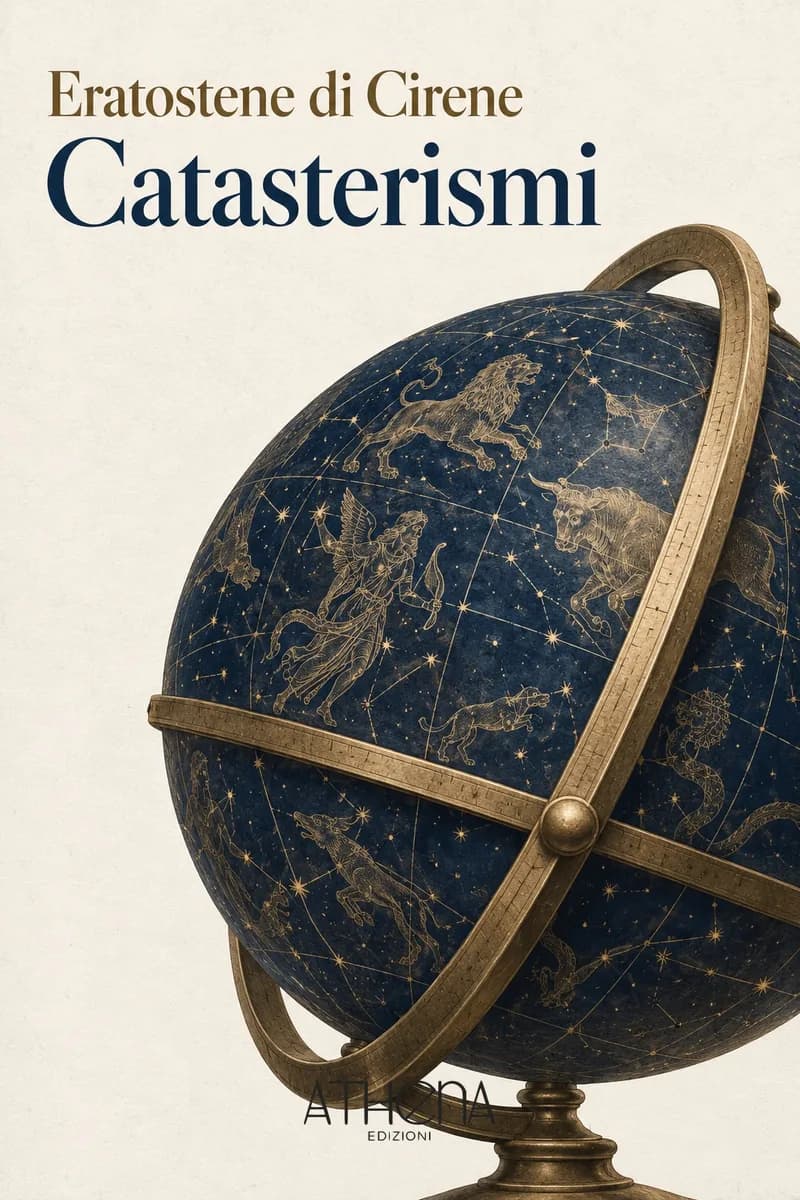 Catasterismi di Eratostene di Cirene – copertina Edizioni Athena