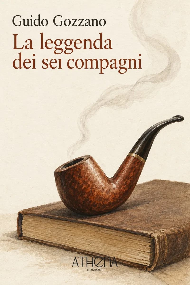 La leggenda dei sei compagni di Guido Gozzano – copertina Edizioni Athena