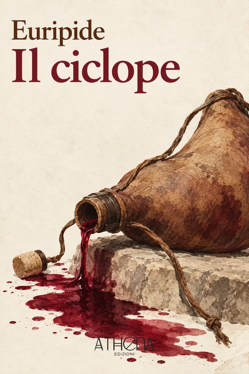 Il ciclope di Euripide – copertina Edizioni Athena