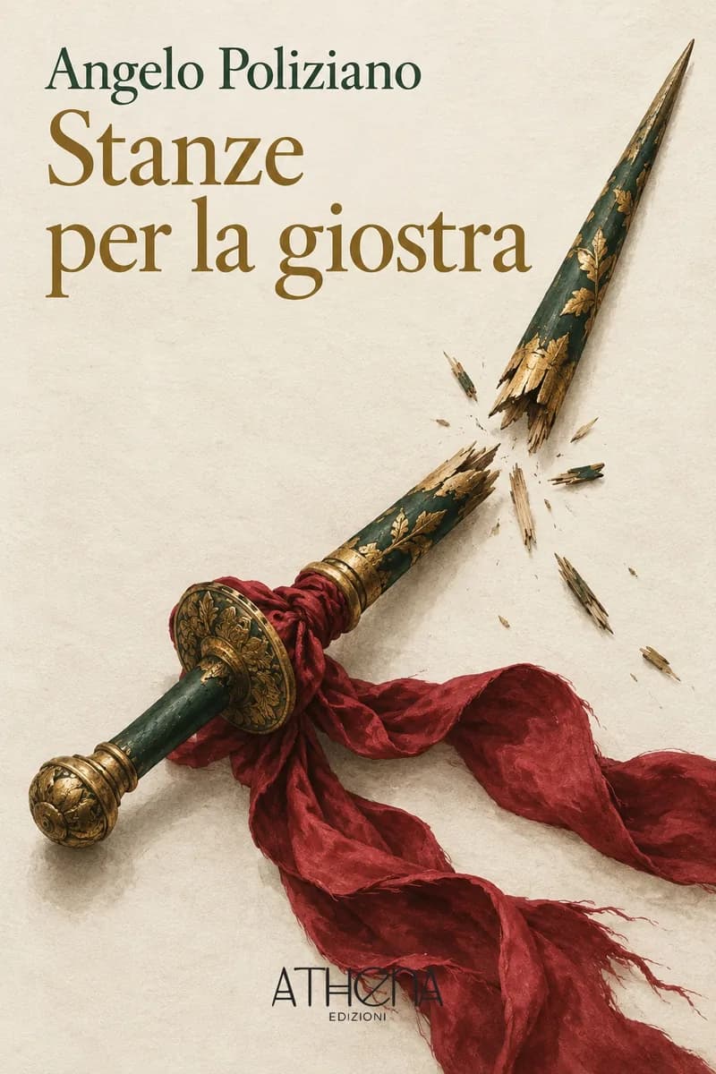 Stanze per la giostra di Angelo Poliziano – copertina Edizioni Athena