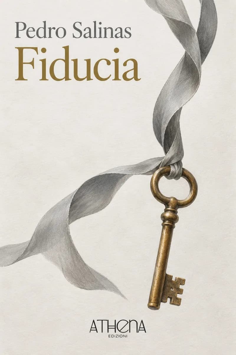 Fiducia di Pedro Salinas – copertina Edizioni Athena