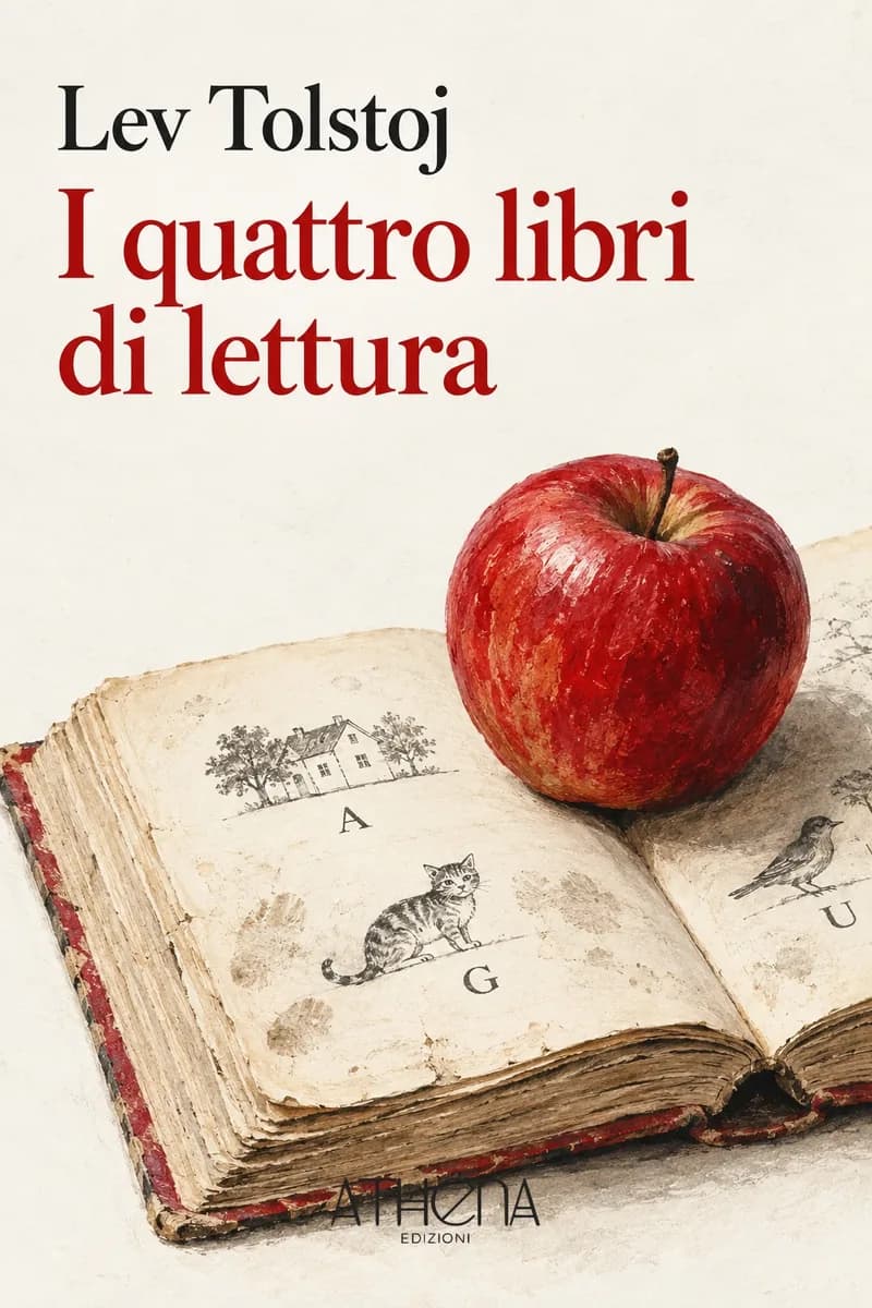 I quattro libri di lettura di Lev Tolstoj – copertina Edizioni Athena