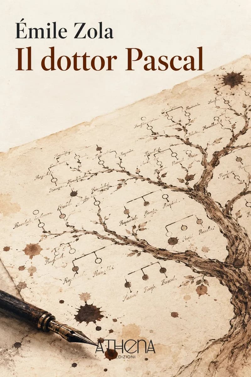 Il dottor Pascal di Émile Zola – copertina Edizioni Athena