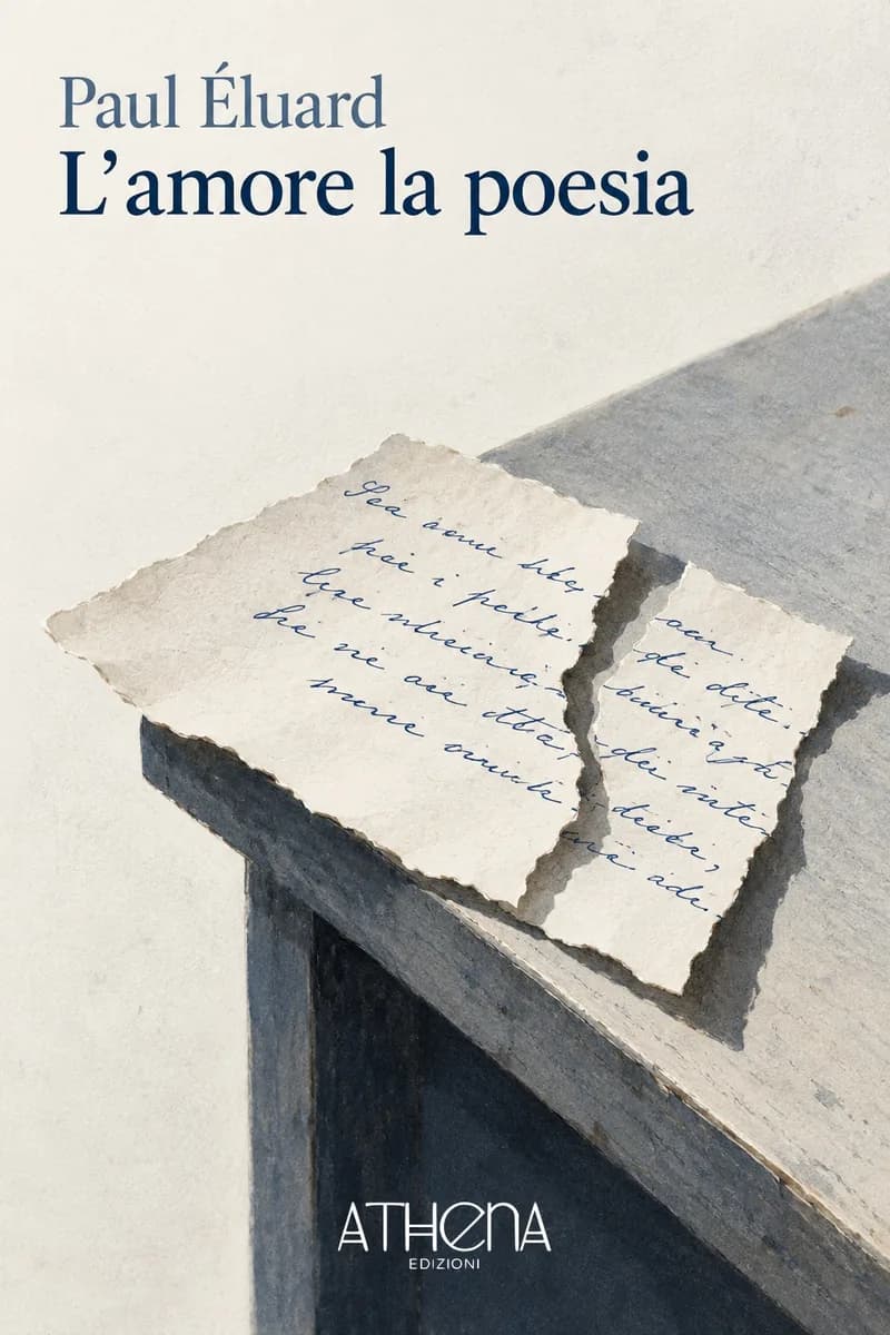 L'amore la poesia di Paul Éluard – copertina Edizioni Athena