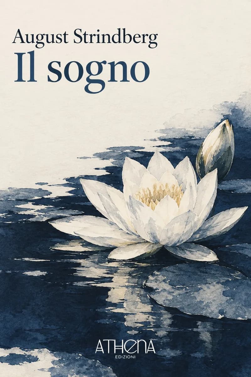 Il sogno di August Strindberg – copertina Edizioni Athena