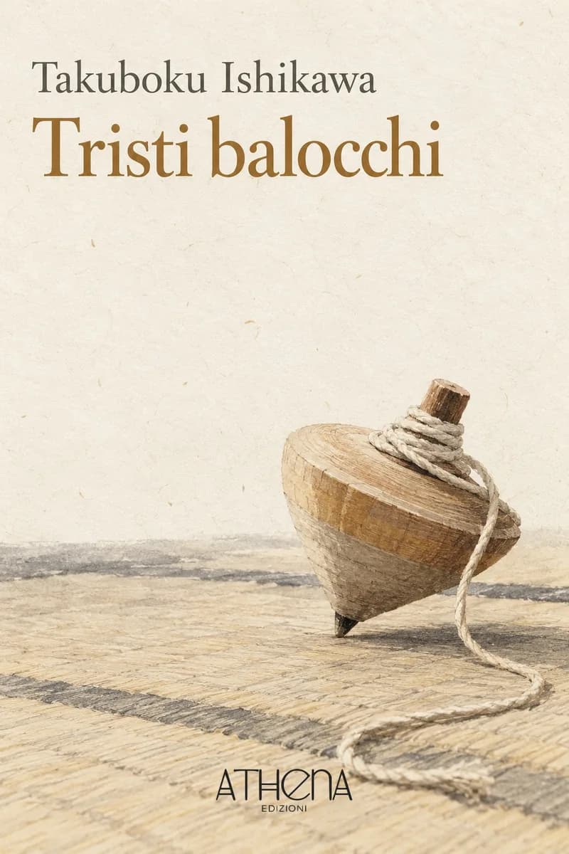 Tristi balocchi di Takuboku Ishikawa – copertina Edizioni Athena