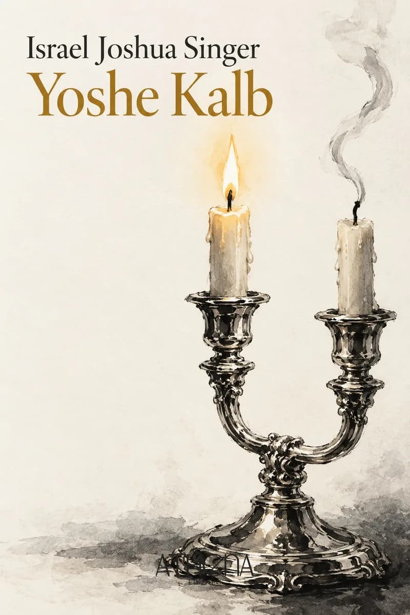 Yoshe Kalb di Israel Joshua Singer – copertina Edizioni Athena