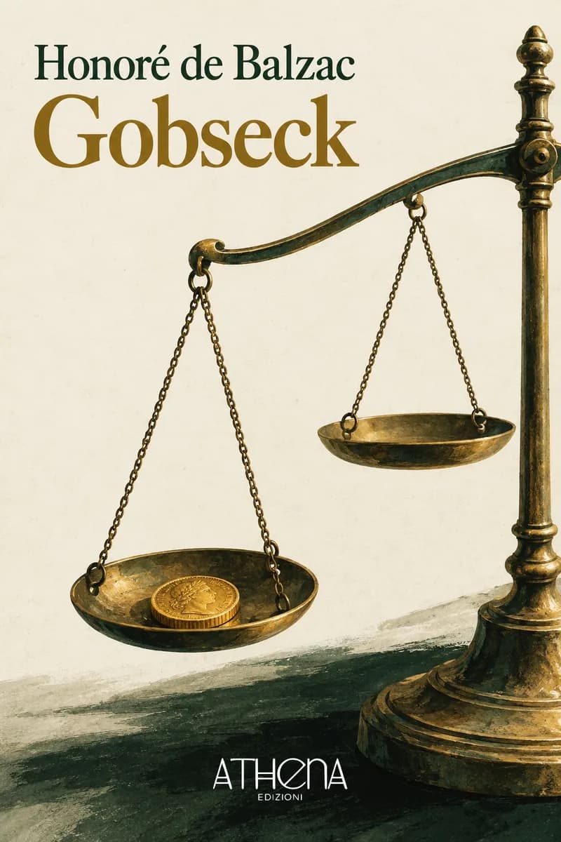 Gobseck di Honoré de Balzac – copertina Edizioni Athena