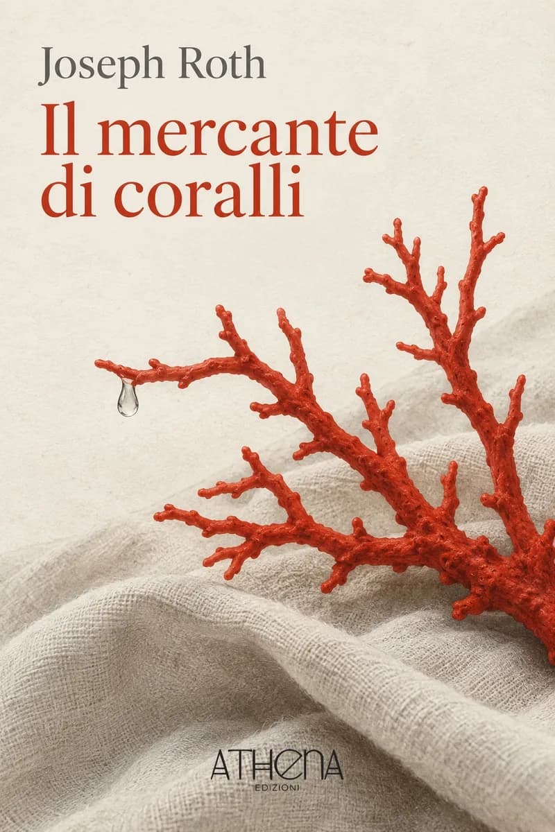 Il mercante di coralli di Joseph Roth – copertina Edizioni Athena