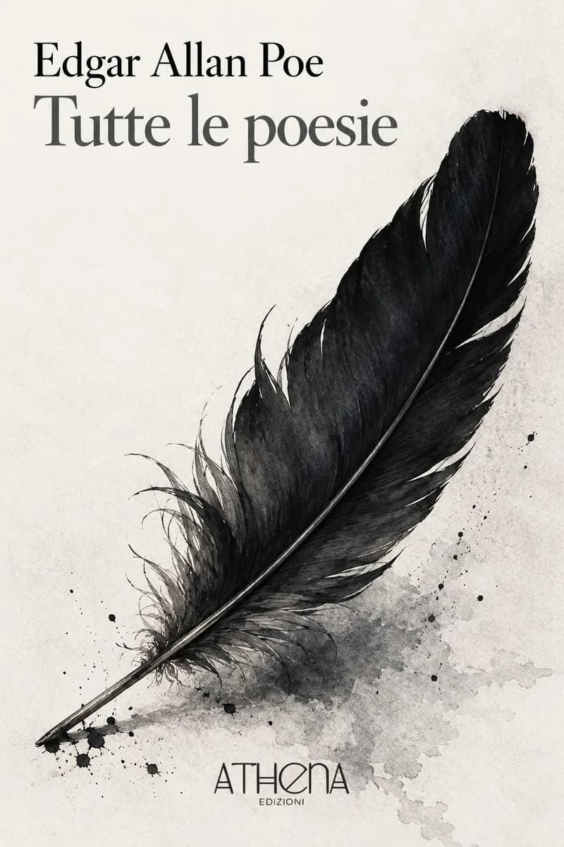 Tutte le poesie di Edgar Allan Poe – copertina Edizioni Athena