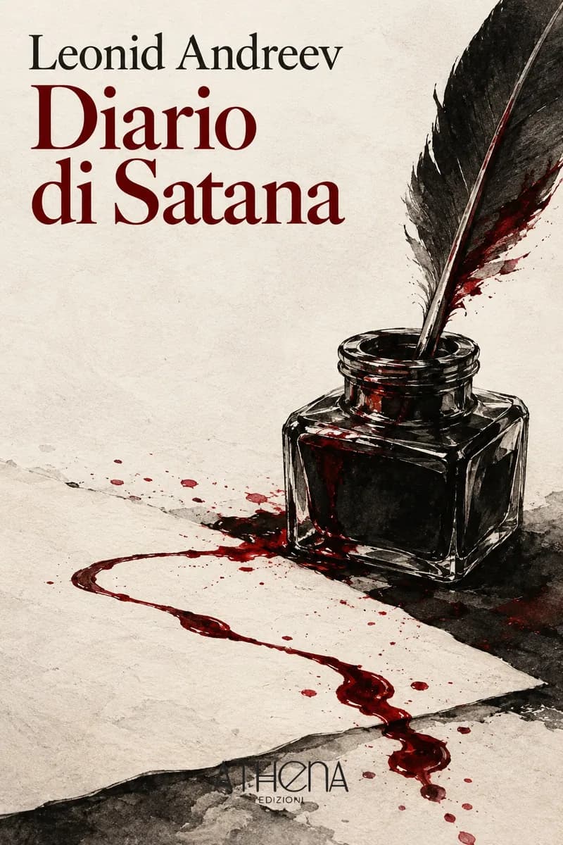 Diario di Satana di Leonid Andreev – copertina Edizioni Athena