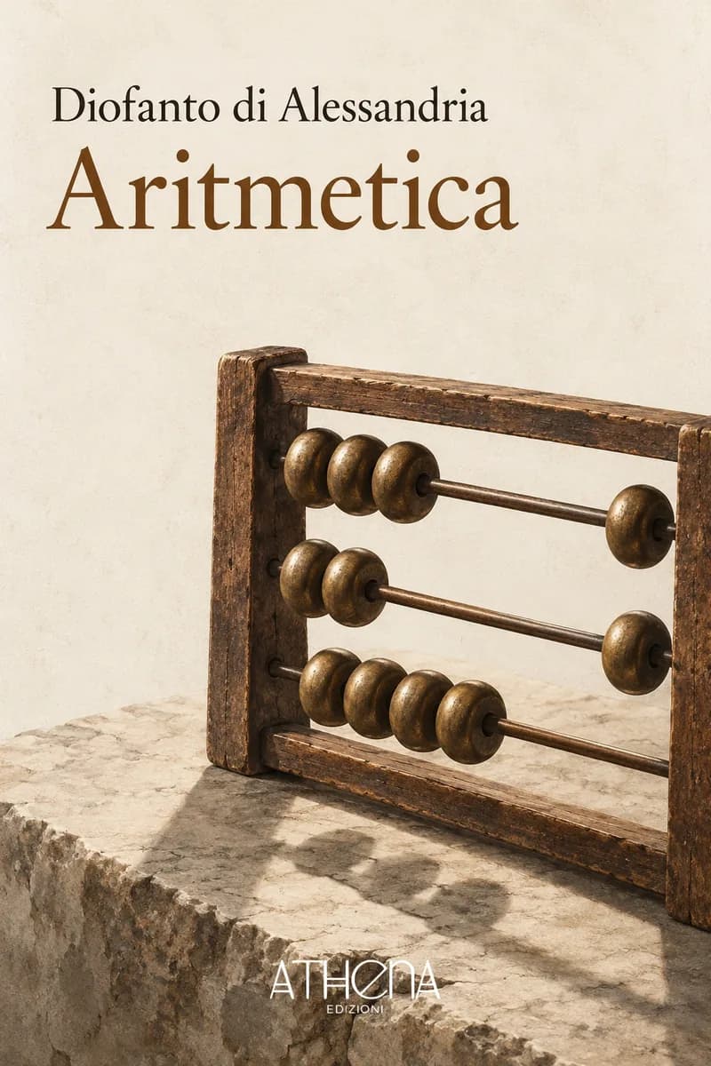 Aritmetica di Diofanto di Alessandria – copertina Edizioni Athena