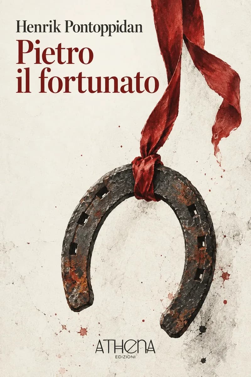 Pietro il fortunato di Henrik Pontoppidan – copertina Edizioni Athena