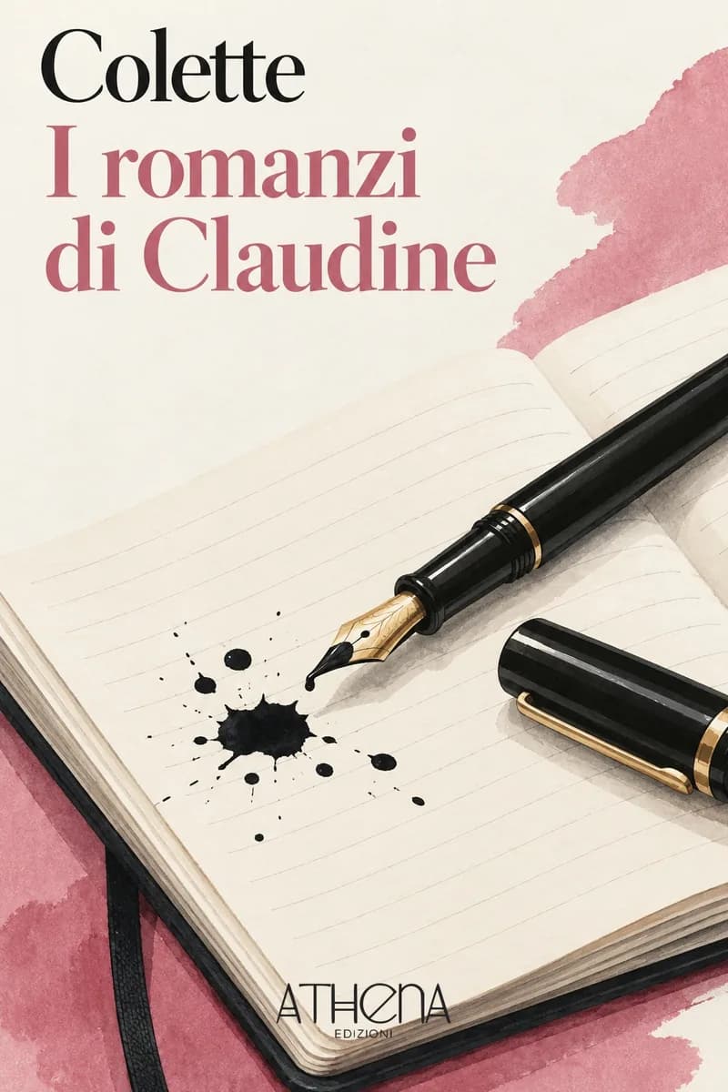 I romanzi di Claudine di Colette – copertina Edizioni Athena