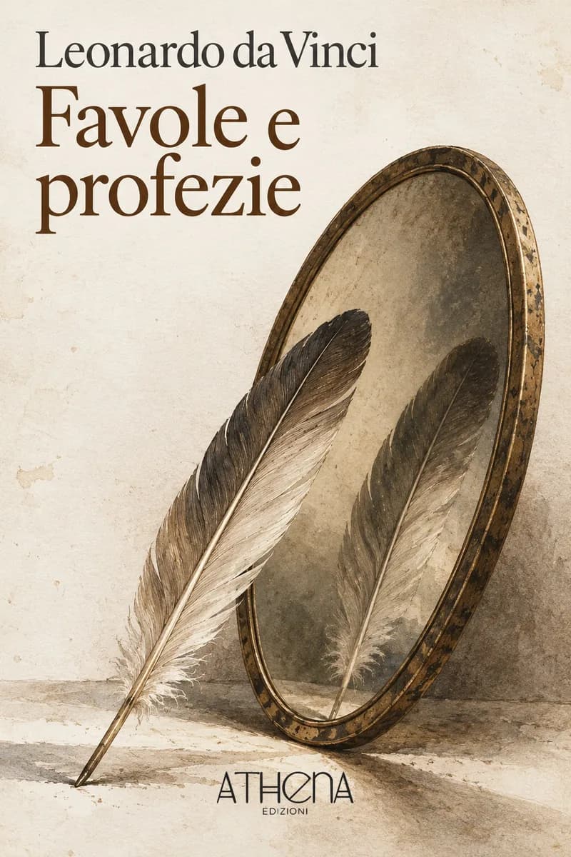 Favole e profezie di Leonardo da Vinci – copertina Edizioni Athena