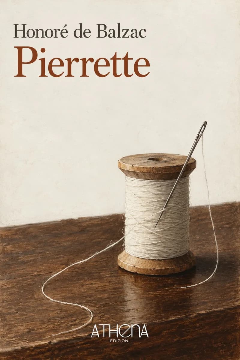 Pierrette di Honoré de Balzac – copertina Edizioni Athena