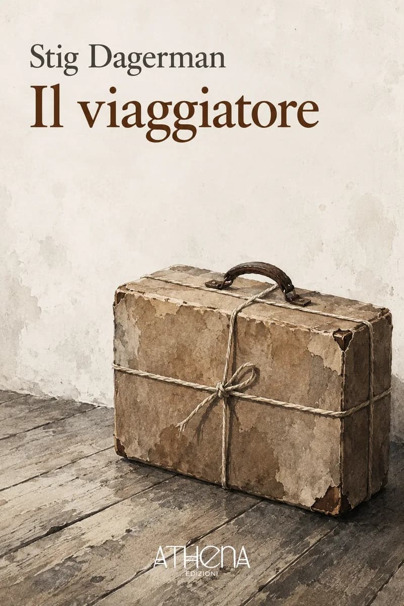Il viaggiatore di Stig Dagerman – copertina Edizioni Athena