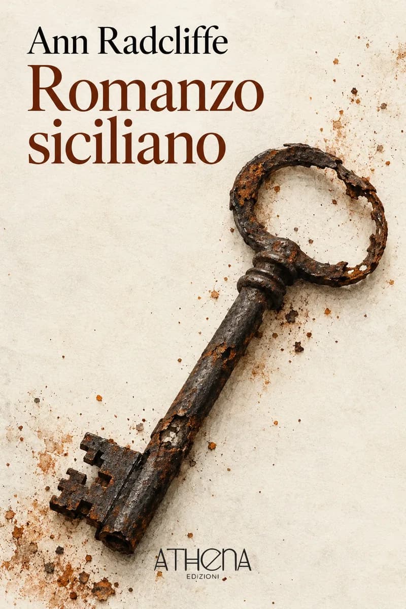 Romanzo siciliano di Ann Radcliffe – copertina Edizioni Athena