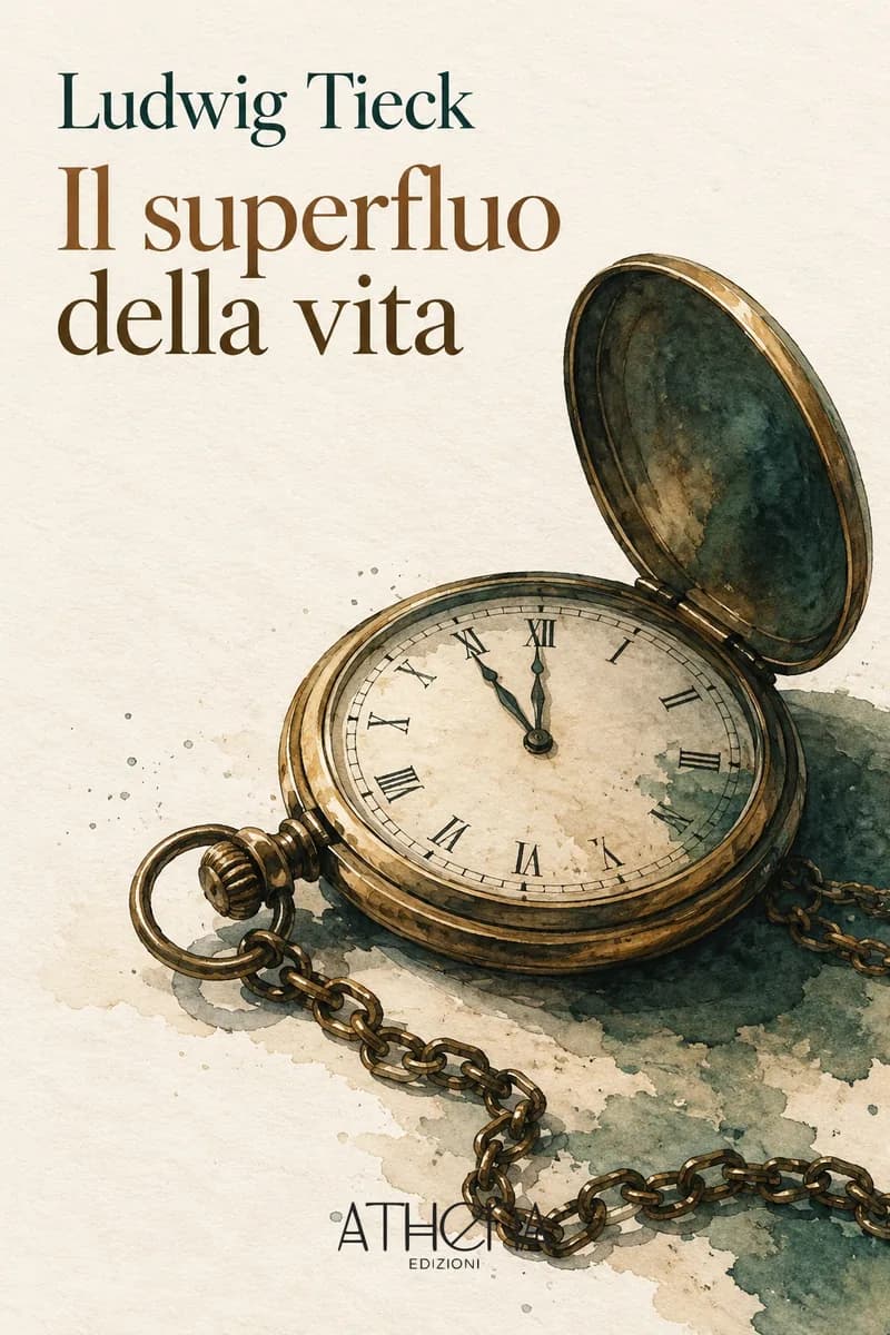 Il superfluo della vita di Ludwig Tieck – copertina Edizioni Athena