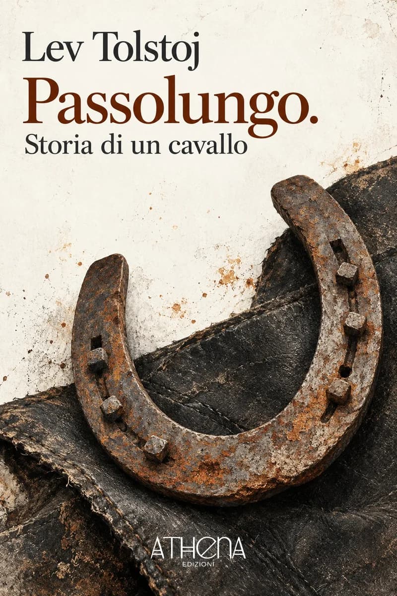 Passolungo. Storia di un cavallo di Lev Tolstoj – copertina Edizioni Athena