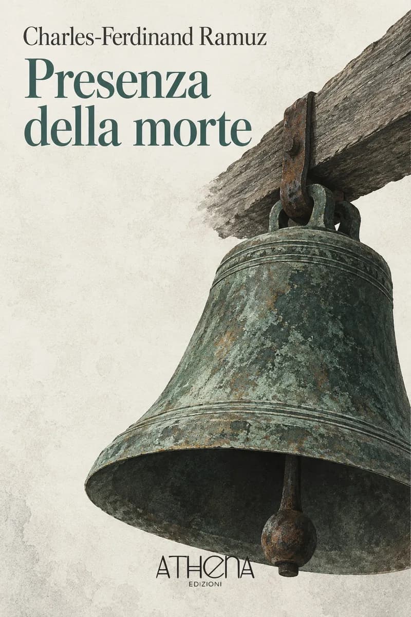 Presenza della morte di Charles-Ferdinand Ramuz – copertina Edizioni Athena