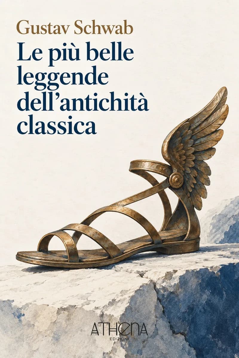 Le più belle leggende dell'antichità classica di Gustav Schwab – copertina Edizioni Athena