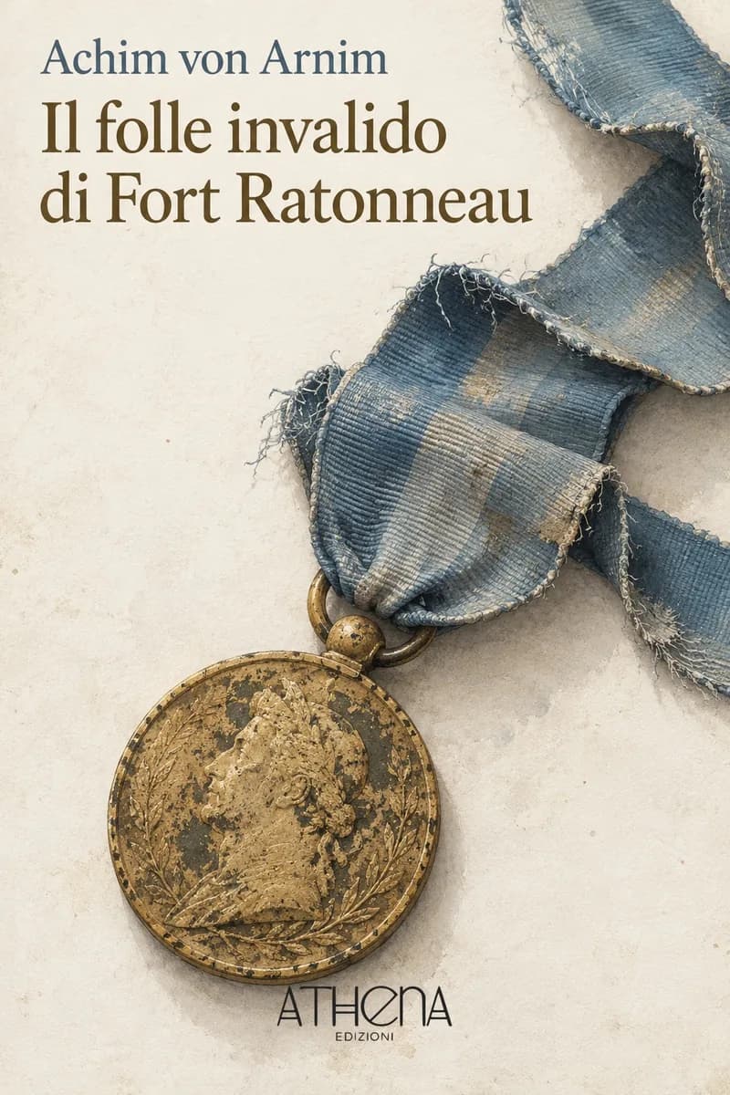 Il folle invalido di Fort Ratonneau di Achim von Arnim – copertina Edizioni Athena
