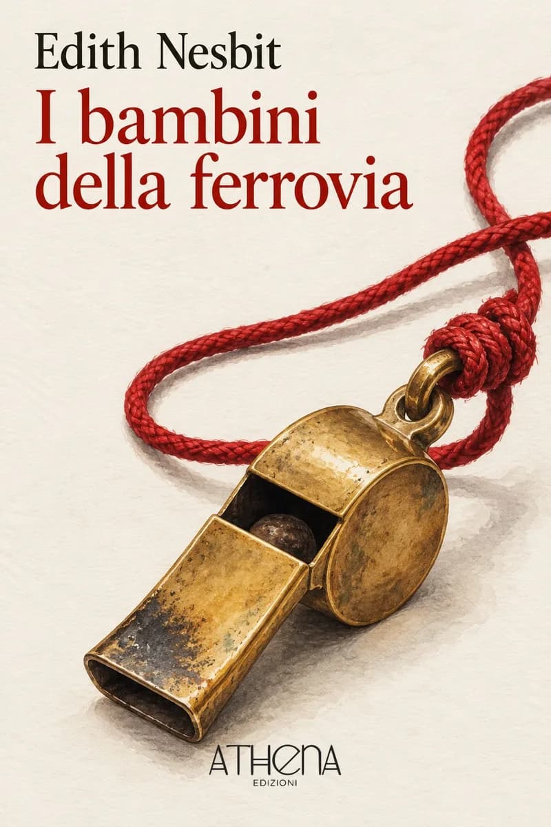 I bambini della ferrovia di Edith Nesbit – copertina Edizioni Athena