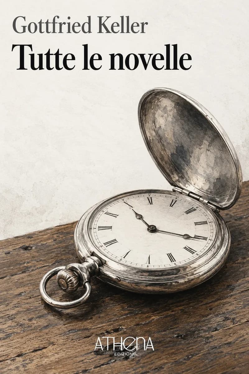 Tutte le novelle di Gottfried Keller – copertina Edizioni Athena