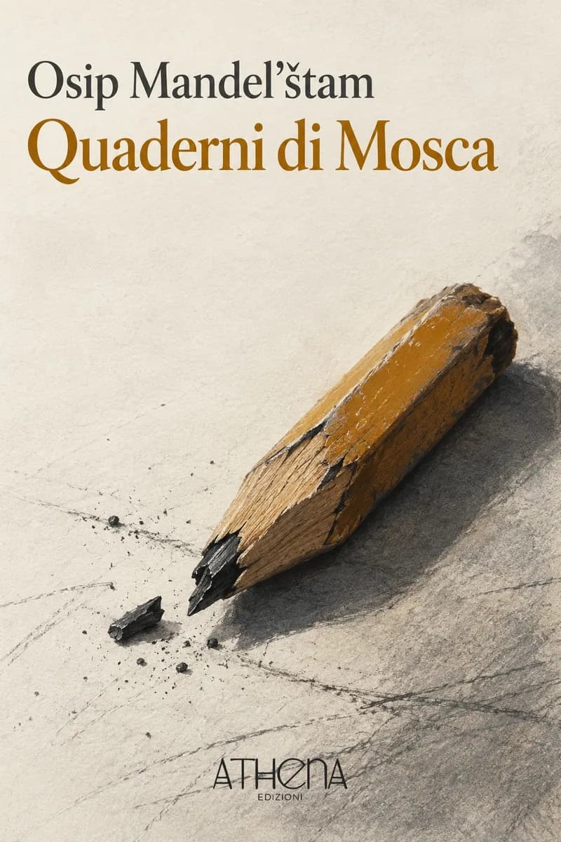 Quaderni di Mosca di Osip Mandel'štam – copertina Edizioni Athena